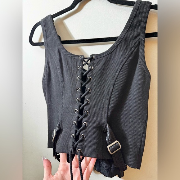 Punk Rave Corset - Picture 5 of 6